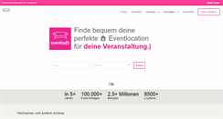 Desktop Screenshot of eventsofa.de